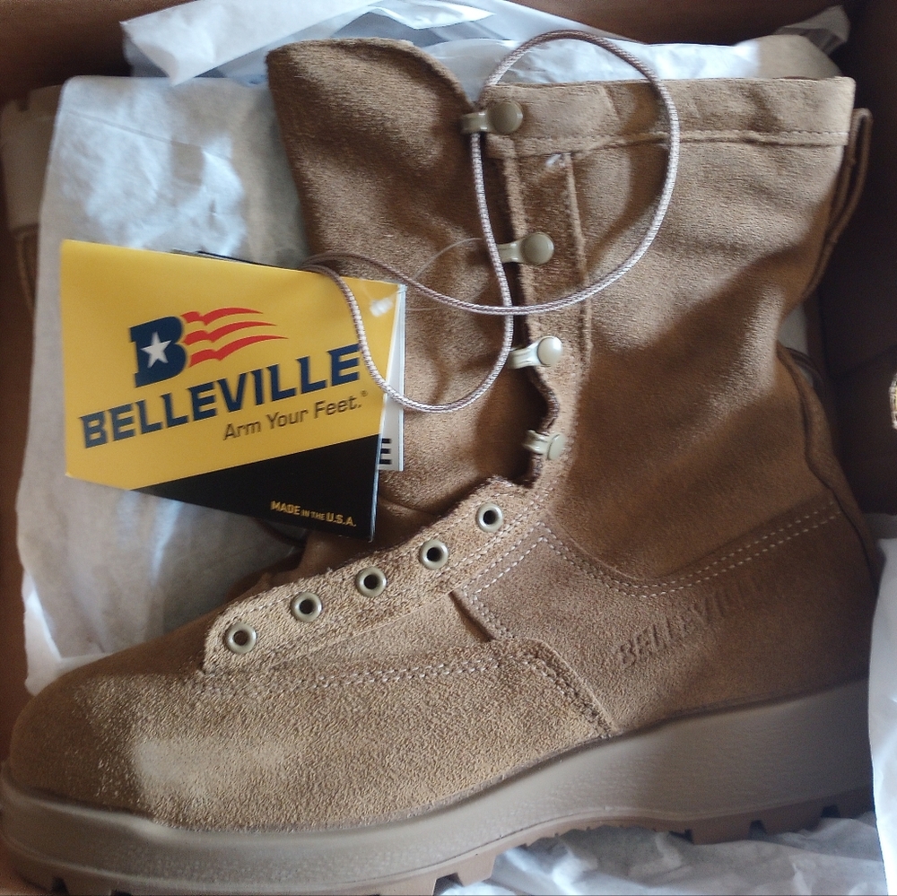 New! Belleville C775ST Steel Toe Boots 600 Gram Gore-Tex Insulated